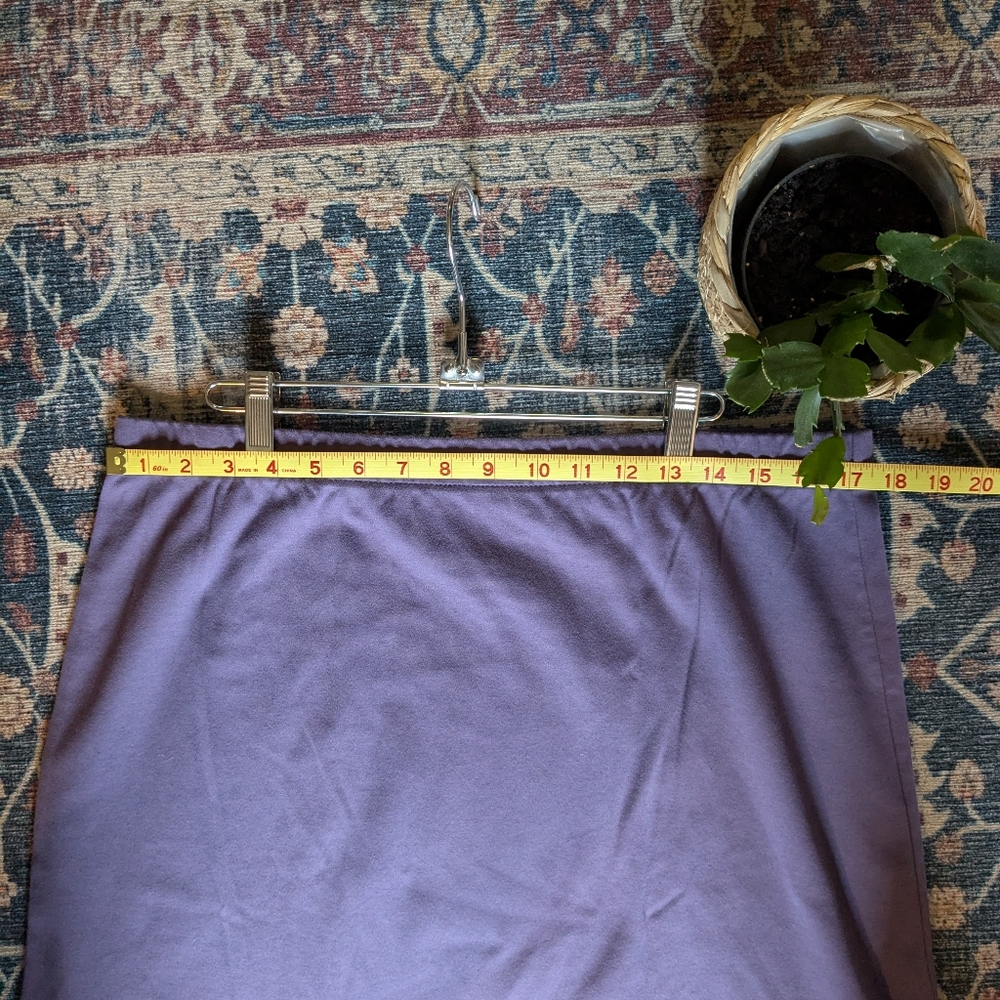 Peruvian Connection Purple Maxi Skirt - Picture 2 of 6